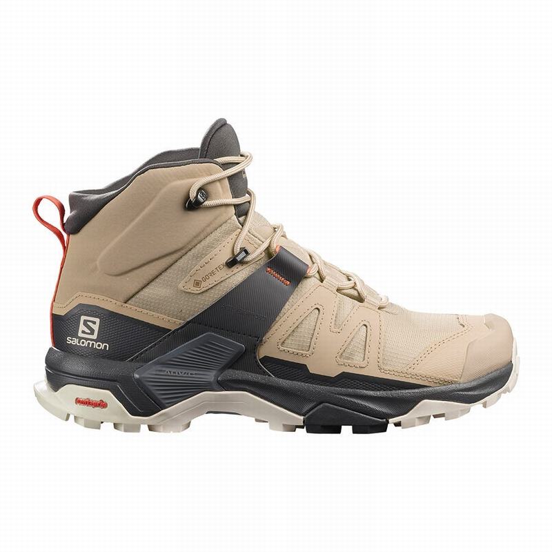 Salomon X ULTRA 4 MID GORE-TEX Botas De Montaña Mujer - Marrones - Colombia (82049-WTKA)